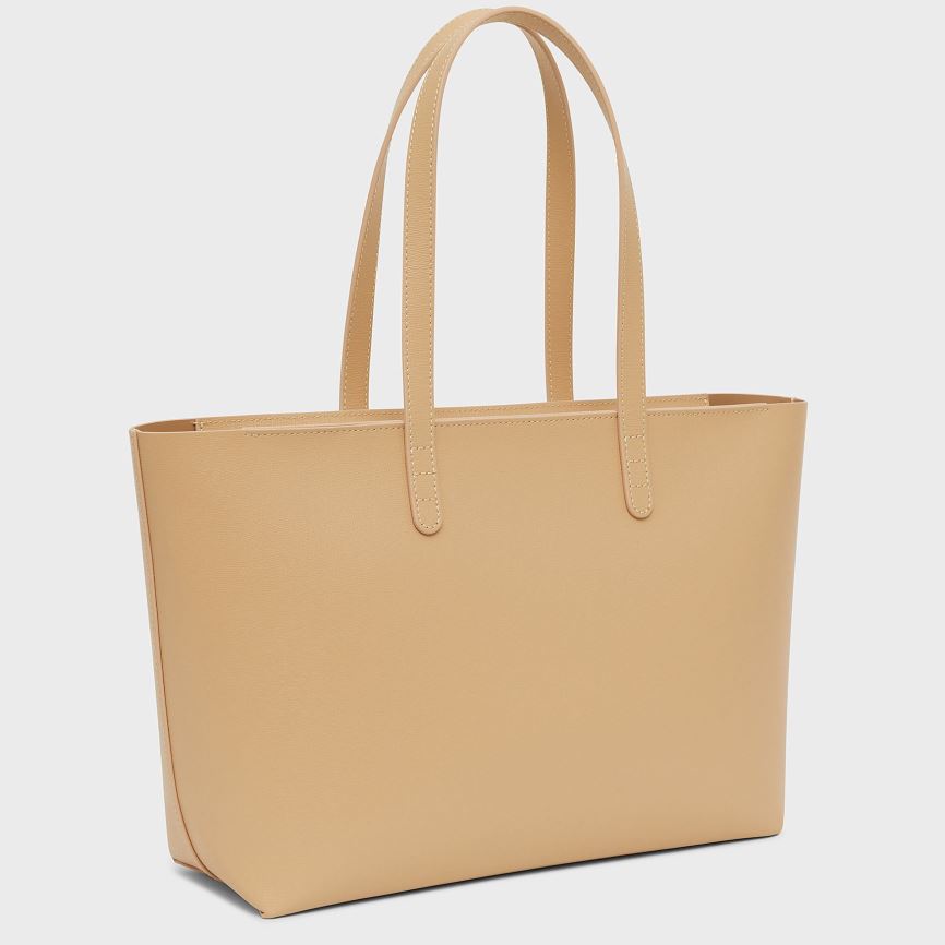 Women's Mansur Gavriel Small Zip Tote Bags Light Brown | AU 5M90RG